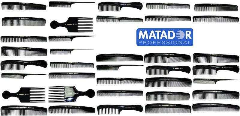 Matador Professional Cutting Combs 2023
